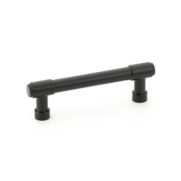 Vecindario 3.5 in. Jasper Center to Center Cabinet Pull, Flat Black VE3236144 - main